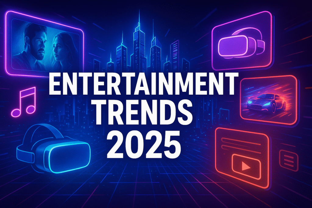 Top Entertainment Trends Taking Over in 2025
