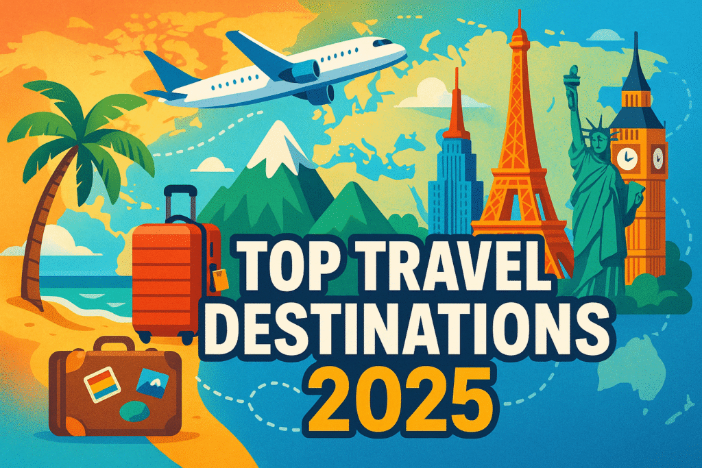 Top Travel Destinations You Must Visit in 2025