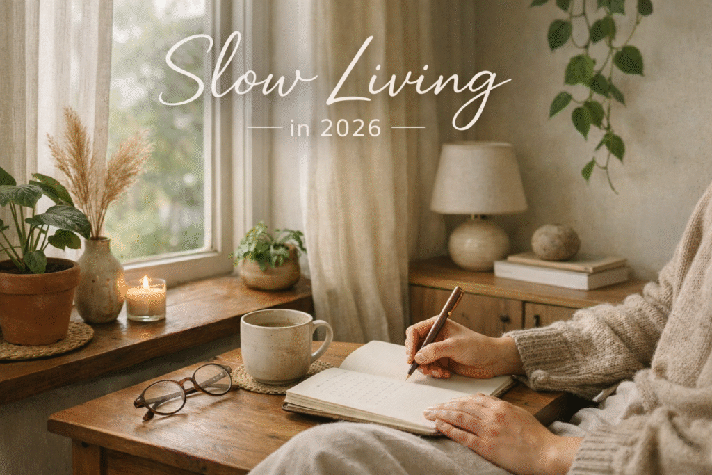 Slow Living in 2026: How to Create a Balanced and Peaceful Life
